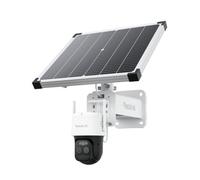 Reolink 2K 4Mp 4G Lte Ptz 92Wh Battery Dual-Lens Security Camera With 30W Solar Panel