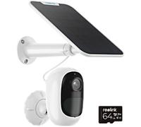 Reolink 2K Argus 2E WiFi PIR Battery Cam Kit +64GB