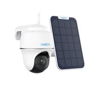 Reolink 2K Solar Security Camera Outdoor Wireless, 2.4 GHz WiFi Battery Powered Camera with 360° Pan-Tilt View, Person/Vehicle Detection, Two-Way Audio, SD/Cloud Storage, Argus PT Lite+ Solar Panel