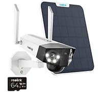 Reolink 6MP Dual-Lens with 180° Panorama View 2.4/5GHz Wi-Fi Wireless Duo Camera with 64GB SD Card