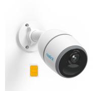 Reolink 4G LTE Security Camera Outdoor Wireless, Go Plus, 2K with Person/Vehicle Detection, No WiFi Camera, 2-Way Audio, Battery/Solar Powered, 4MP N