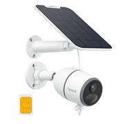 Reolink 4G LTE Security Camera Outdoor Wireless, Go Plus+Solar Panel | No WiFi Security Camera with Person/Vehicle/Animal Detection, 2-Way Audio, 2K Night Vision, Waterproof for Farm, Ranch