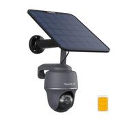 Reolink 4K/8MP 4G Camera, Solar-powered Security Camera Outdoor with Colour Night Vision, No WiFi Security Camera, Pet/Person/Vehicle Detection, Outdoor Camera Wireless, Go PT Ultra-G + Solar Panel