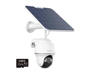 Reolink 4K Argus PT Ultra 360° AI Battery Cam Kit +64GB wire-free security solution designed to deliver premium monitoring!