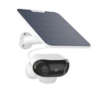 Reolink 4K Battery Security Camera Outdoor Wireless, Dual Lens 180° View | Argus 4 Pro + 6W Solar Panel, 2.4/5GHz WiFi, AI Detection, Colour Night Vision, Works with Alexa, No Subscription Fee