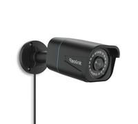 Reolink 4K IP PoE Camera Outdoor CCTV, Smart Human/Vehicle Detection, Timelapse, Up to 512GB microSD Card Slot for 24/7 Recording, RLC-810A Black