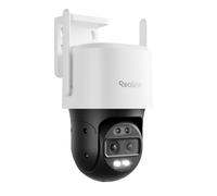 Reolink 4K PTZ Security Camera Outdoor Dual Lens 8MP, 2.4/5 GHz WiFi 6 Professional CCTV IP Camera Plug-In, Human/Vehicle/Animal Tracking, 6X Hybrid Zoom, Color Night Vision,Waterproof, TrackMix WiFi