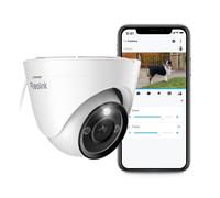 Reolink 4K PoE Security Camera Outdoor 3X Optical Zoom Color Night Vision 833A