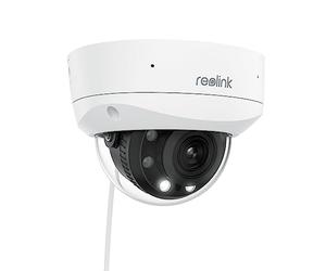 Reolink 4K PoE Security Camera with Spotlights, 5X Optical Zoom, Color Night Vision, Two-Way Talk, Human/Vehicle/Animal Detection, IK10 Vandalproof, Time Lapse, RLC-843A
