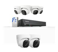 Reolink 4K PoE Security System Value Bundle: 8CH NVR with 2TB HDD & 4x 8MP Cameras + 2 Additional 5MP HD Outdoor Cameras | Person/Vehicle Detection, Night Vision, 24/7 Recording, IP67 Waterproof