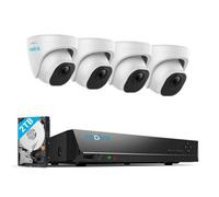 Reolink 4K+ Uhd Nvr Poe Ai 8Ch 4X Dome Kit 2Tb