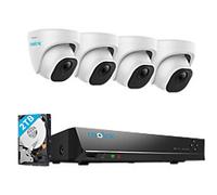 Reolink 4K+ UHD NVR PoE AI 8ch 4x Dome Kit 2TB