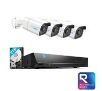 Reolink Advantage Series 4K+ 2TB 8-Channel Wired PoE NVR CCTV with 4 Bullet Camera Kit