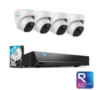 Reolink Advantage Series 4K+ 2TB 8-Channel Wired PoE NVR CCTV with 4 Dome Camera Kit