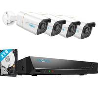 REOLINK Advantage Series 8-Channel 4K+ Ultra HD NVR Outdoor CCTV System - 2 TB HDD, 4 Bullet Cameras
