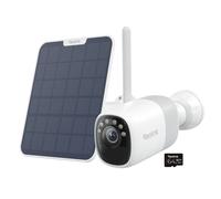 Reolink Altas 2K Solar Battery Security Camera Advanced 2K wireless security camera with a 20,000mAh battery, pre-recording technology, ColourX night