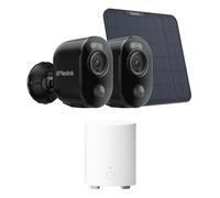 Reolink Argus 3 Ultra 4K Solar Camera & Home Hub Mini Kit | Wireless Security System with Local Storage, No Monthly Fee, Color Night Vision, AI Detection