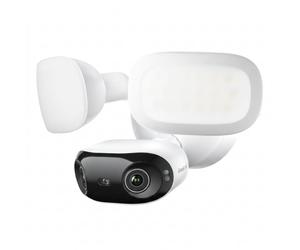 Reolink Elite Floodlight WiFi 4K Security Camera 4K dual-lens outdoor Wi-Fi 6 security camera with a 180° panoramic view, AI detection, integrated