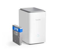 Reolink Home Hub Pro with 2TB HDD for Security Cameras, All-in-one Centre, Local Expandable Storage up to 16TB, AES-128 Encryption, 2.4/5GHz Wi-Fi 6, 120dB Siren, No Monthly Fees, Alarm System