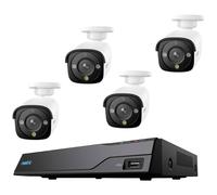 Reolink IP-CCTV Set 8-Channel 12MP 4 Outdoor Cameras PoE IP66 NVS8-12MB4
