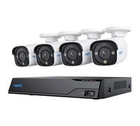 Reolink IP-CCTV Set 8-Channel 4K UHD 4 Cameras Included NVS8-8MB4