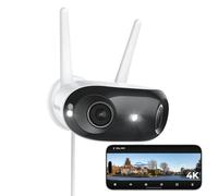 Reolink Elite WiFi, Plug-in security camera, Dual-band WiFi 6, Two-way audio, IP67 waterproof, 4K 8MP high-definition.