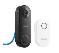 Reolink Poe Doorbell Camera Wired With Chime, 5 Mp Super Hd Smart Video V 2 180 Diagonal View, Human Detection, Two-Way Audio