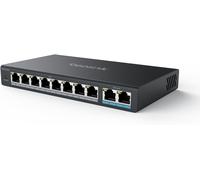 Reolink Poe Switch with 8 Poe Ports, 2 Gigabit Uplink Ports, up to 120W Total fo