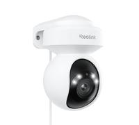 Reolink PTZ Camera, 5MP 2.4/5GHz WiFi Security Camera with 3X Optical Zoom | Colour Night Vision, Human/Vehicle Tracking, 2-Way Audio, Support 512GB SD Card for 24/7 Protection, E1 Outdoor