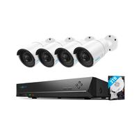 Reolink RLK8-410B4-5MP 4X 5MP IP PoE Bullet Cameras 8CH CCTV Security Camera System