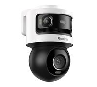 Reolink Security Camera Outdoor Dual Lens, 2.4/5 GHz WiFi 6 Professional CCTV IP Camera Plug-In, Human/Vehicle/Animal Tracking, Color Night Vision,Waterproof, OMVI 3i WiFi