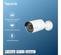 Reolink Smart Security Camera 5MP Outdoor Infrared Night Vision Cam with Human/Car/Pet Detection POE IP Camera