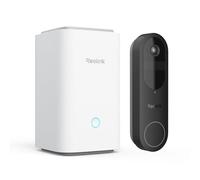 Reolink Video Doorbell with Home Hub Mini, Battery-Powered Doorbell with Camera, 2.4/5GHz Wi-Fi, Smart Detection, No Monthly Fee