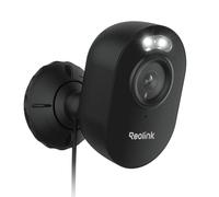 Reolink WiFi Camera Outdoor Lumus 4MP, Spotlight Camera Plug-in, 2.4/5GHz WiFi CCTV Security Camera, Smart AI Detection, Color Night Vision, Cloud/SD Card for 24/7 Protection, Black