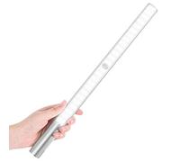 Reoshine Under Cabinet Lights Motion Sensor Light Indoor, LED Closet Lights Battery Operated Lights, 4500mAh USB C Rechargeable Under Cabinet Lighting Wireless, 6000K Cool White, 180 Days Battery Time