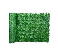 REOVE Artificial Ivy Privacy Fence, Green Plastic Leaf Fence Panels Artificial Leaf Screen Hedge Privacy Fence Roll Wall Landscaping for Outdoor Decor, Garden