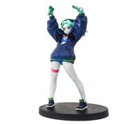 REOZIGN Action Figures of David, Rebecca and Lucyna Kushinada Standing Characters Handmade PVC Statues for Anime Fans, Gifts (b2)
