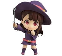 REOZIGN Akko Kagari Figure, Q Version Magic Girl Akko Kagari Replacement Face Anime Figures 10 cm/3.9 Inches PVC Model Decoration Craft Gift