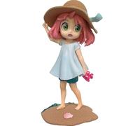 REOZIGN Anya Figure, Q Version, Anya Forger Figure, 17 Cm, PVC Handmade Cartoon Manga Collectible Figure Gift for Anime Fans