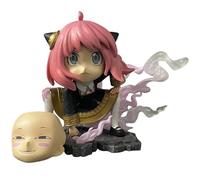 REOZIGN Anya Figure, Second Gear Replacement Face, Anya Forger Figure, 10 cm, PVC, Cosplay, Collectible Model, Craft, Gift