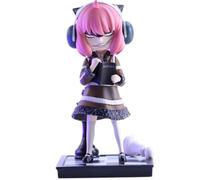 REOZIGN Anya Forger Figure, Standing Replacement Head, Anya Forger Action Figure, 18 Cm, PVC, Handmade, Decoration Anime Character, Gifts