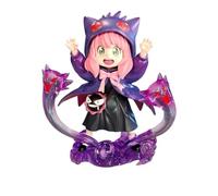 REOZIGN Anya Forger Standing Action Figure 16Cm/6.3 Inch PVC Cosplay Model Collectible Craft for Anime Fans Gift (b)