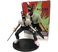 REOZIGN Chainsaw Man Figures, Goku Battle Freezer Figure Statue 18 cm/7 inch Character Figurine PVC Statue Toy Collectibles Decorations Crafts Gifts