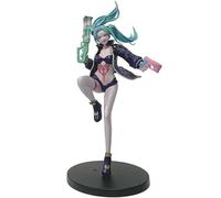 REOZIGN David Martinez Rebecca Figurine Standing Action Figure 20cm PVC Handmade Souvenir Gift Craft (b)