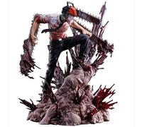 REOZIGN Denji Figure Violent Combat Figure 26cm PVC Cosplay Model Collectible Gift for Anime Fans