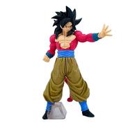 REOZIGN Dragon Ball GT Goku, Gogeta, Vegeta, Action Figure Statue Super Saiyan PVC CARTOON Manga Model Model Model Figurine Collections of Turelles Decoration (Goku-27cm)