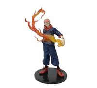 REOZIGN Figure Sukuna, Fighting Flames Ryomen Sukuna Action Figures 21cm/8.3inch Handmade Model Game Decoration for Anime Fans Gift