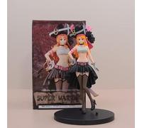 REOZIGN Figures of a Piece, Theatrical Version dxf Luffy Zoro Sanji Nico Robin Nami Uta Usopp Statue Figures 17 cm / 6.7 Inches PVC Action Figure (Nami)