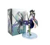 REOZIGN Genshin Impact Figures, Xiao Figurine Statue 7 Inches / 18cm Humanoid Toy Xiao Anime Game Model Figurines Toys Collection Decoration Gifts