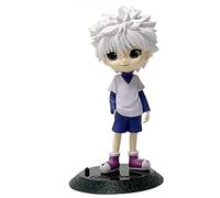 REOZIGN GON Freecss Figure, Killua ZOLDYCK, Cute Big Eyes Standing Action Figures 14Cm/5.5 Inch Handmade PVC Statue Gifts (a)